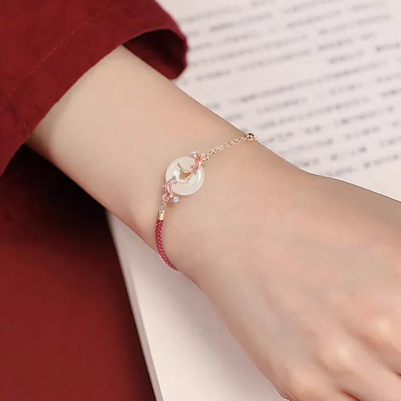 Vòng Tay May Mắn - Vòng Tay Nữ Khóa An Toàn Koi, hộp đẹp, như một món quà cho bạn gái - ZB18 Bracelets Vòng Tay Nữ Phụ Kiện 1