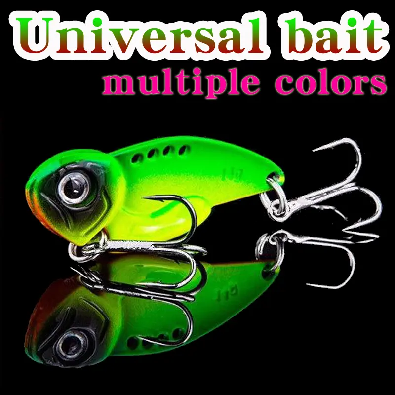 The Latest Model Hot Sale 7g 10g  12g 15g 20g Simulated Long Throw False Bait Strong Treble Hooks 3D Eyes VIB Fishing Lures