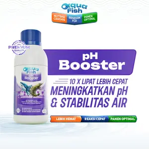 Aqua Fish - pH Booster Untuk Meningkatkan pH Air & Menjaga Stabilitas Air Kolam Ekstra Cepat