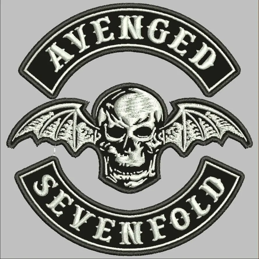 PATCH BORDIR GAMBAR AVENGED SEVENFOLD BORDIR\EMBLEM