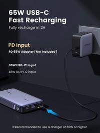 Gambar UGREEN PowerBank 25.000Mah Fast Charging 145w Untuk iPhone 11 12 13 14 15 Samsung Oppo Laptop Macbook 90597A - 20.000Mah 100W dari GADVENTIA Kota Administrasi Jakarta Barat 4 Tokopedia