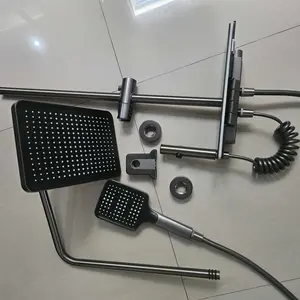 VIVA Shower Tiang Set Panas-Dingin/4 Dalam 1Display Piano Keys Shower Kamar Mandi Set Dengan Faucet