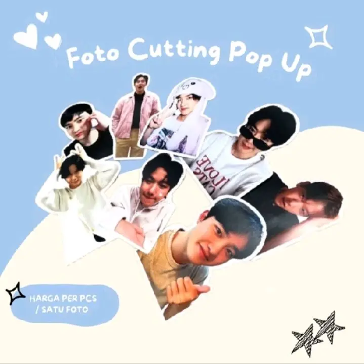 Foto Cutting Pop-Up Murah 0
