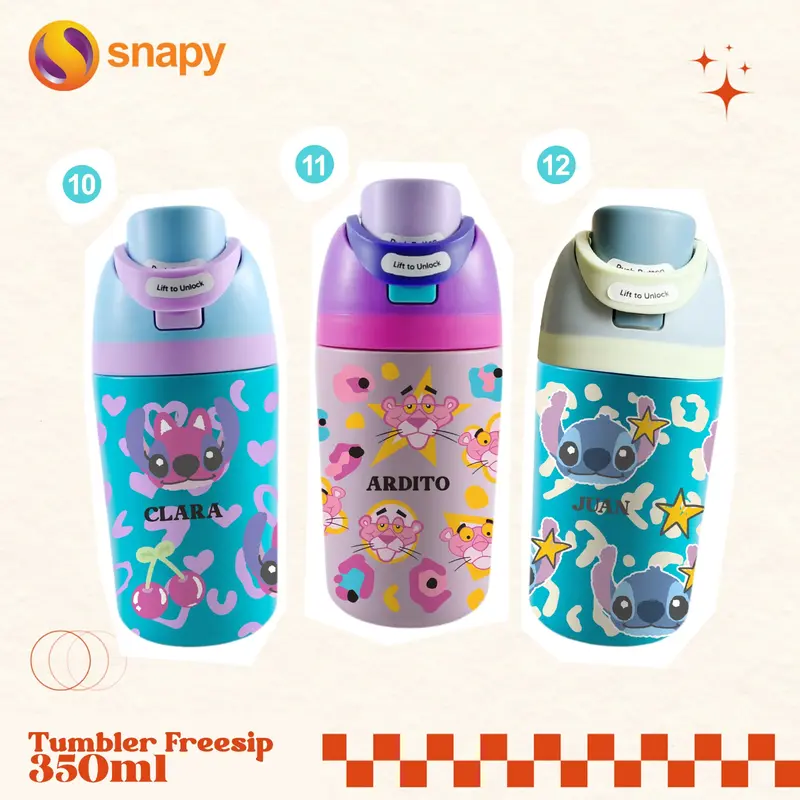 Botol Minum Tumblr Custom Insulated Water Bottle Freesip Tumbler 7