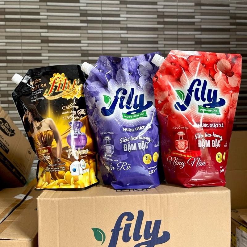 <RẺ VÔ ĐỊCH >Túi giặt xả 5in1 FILY túi 2.2kg đậm đặc lưu hương lâu