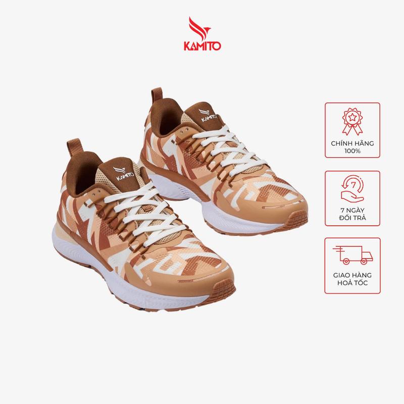  Giày thể thao sport Kamito TM Legend trọng lượng nhẹ êm ái đệm giảm chấn cao cấp đế cao su bám sân chuyên dụng Sneaker Sọc 