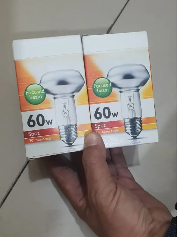LAMPU PENGHANGAT SPOT NR 63 60 WATT / LAMPU SPOT 60 WATT LAMPU PENGHANGAT CHICKEN ,GORENGAN , HEWAN PELIHARAAN DAN RUANGAN 3