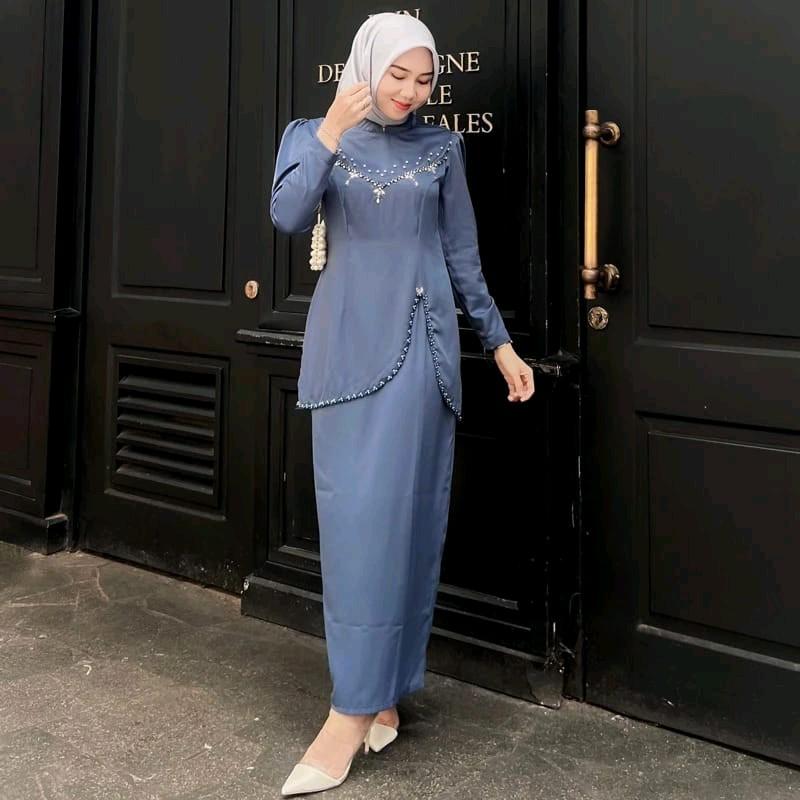 stelan rok baju melayu kondangan ootd Bridesmaids terbaru 0