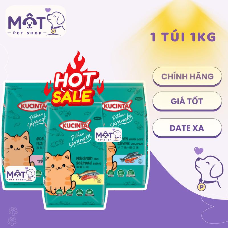 Thức ăn hoàn chỉnh cho mèo MEATY MEAL 1kg