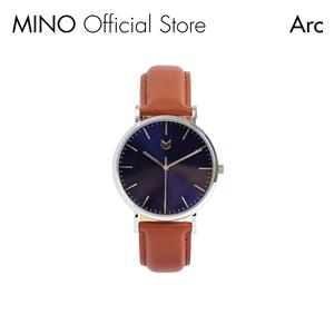 MINO: Abyss Arc | Men's Premium Minimalist Leather Watch | Japanese Quartz Movement | Jam Tangan