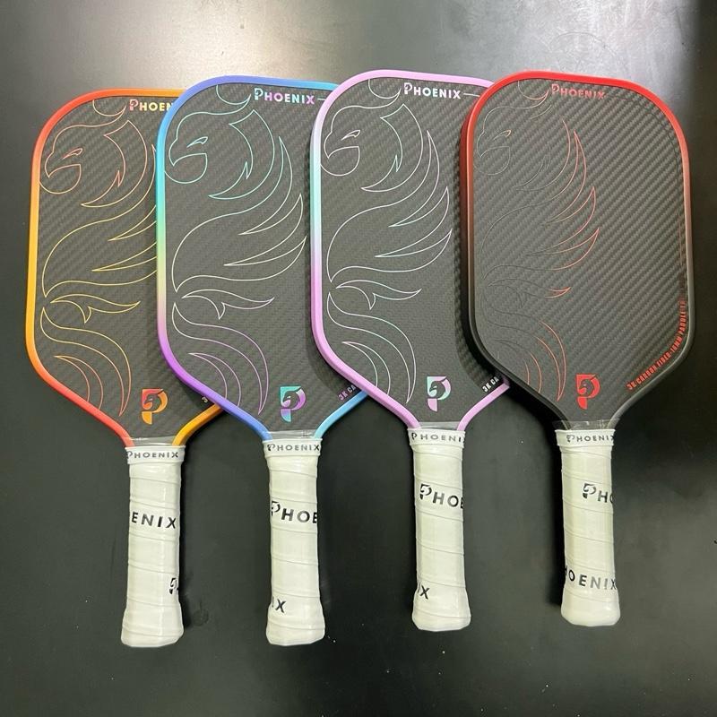 Vợt Pickleball Phoenix carbon3k 16mm chính hãng ,cây vợt kiểm soát tốt trợ lực và tấn công mạnh trên lưới ( mua vợt tặng 01 bóng 01 quấn cán 01 dán viền 01 bọc vợt ) bảo hành 3 tháng