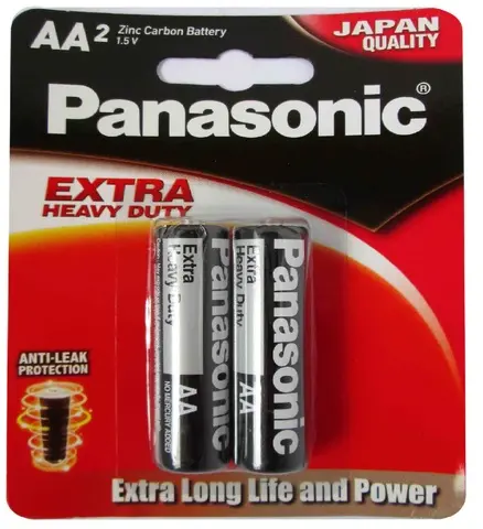 [GENUINE] PANASONIC EXTRA HEAVY DUTY D/ C/ AA/ AAA (2PC/ 4PC/ 6PC)