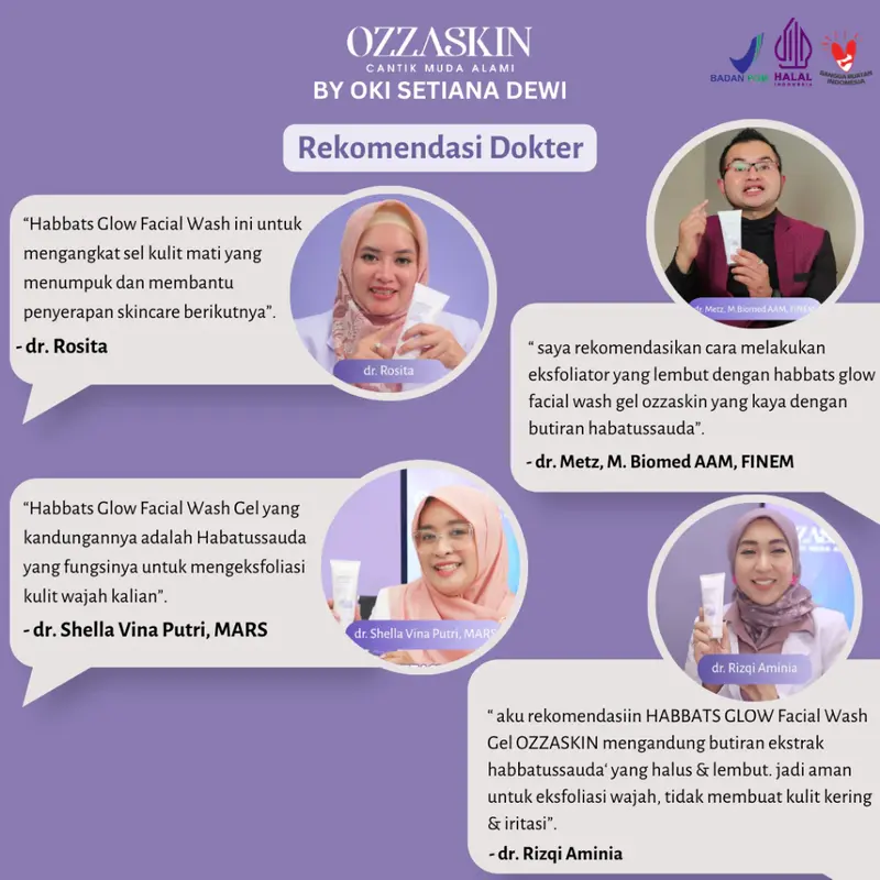 Ultimate Night Cream Ozzaskin 12,5 Gr by Oki Setiana Dewi - Pelembab Perawatan Flek Hitam - Promo Live moisturiser & mist anti flek 4