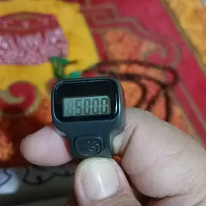 Tasbih Digital Mini Model Cincin LED / Alat Hitung Digital Tally Counter Manual Hand Counter / Alat Penghitung Digital / Finger Counter / Alat Hitung Jari / Dzikir Digital Cincin SH T11