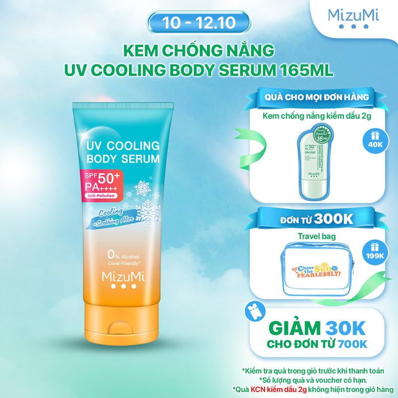 Kem chống nắng MizuMi UV Cooling Body Serum 165ml