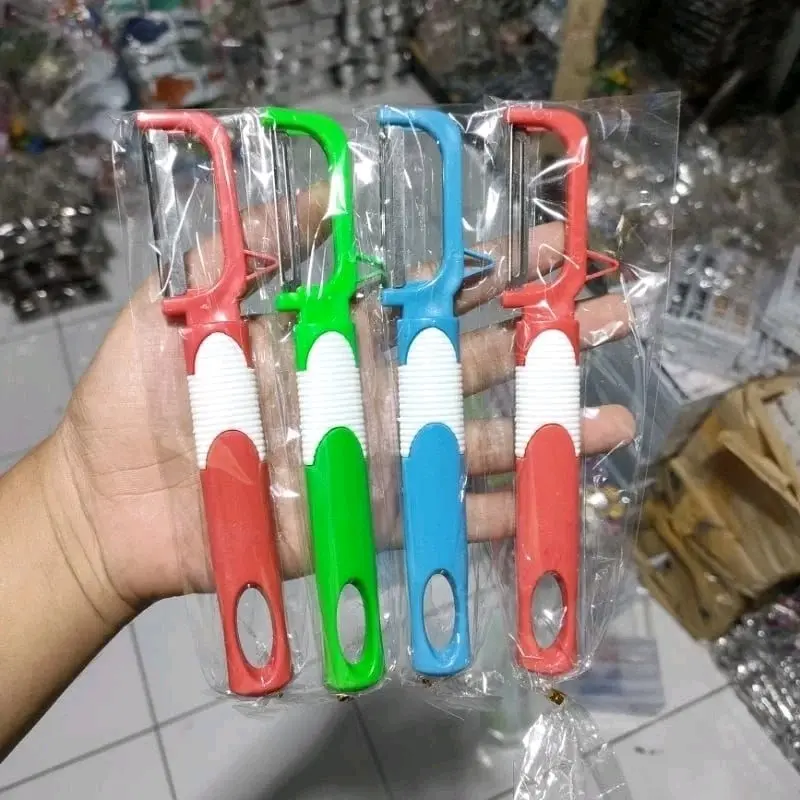 Souvenir piler buah besar pisau pengupas buah kemas plastik  isi 50 pcs