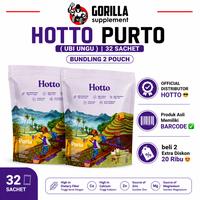 Gambar 2 Pouch Hotto Purto 2 Pouch Isi 32 Sachet Multigrain With Purple Potato - 32 sachet HOTTO PURTO dari Gorilla Supplement Kab. Bandung 1 Tokopedia