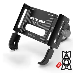 ZACRO Phone Holder GUB P30 Original + Breket / Holder HP Motor Aluminium Aloy / Holder Handphone Hitam