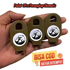 [ PAKET 3 PCS ] Perangkap jebakan burung otomatis outdoor dengan desain simpel dan logo burung khas yang menarik