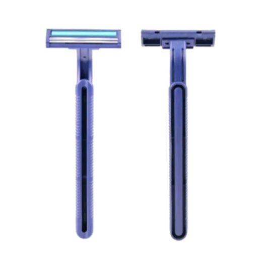 Product Introduction of Alat cukur kumis jenggot tajam manual tiga mata silet blade baris pisau cowok pria 2