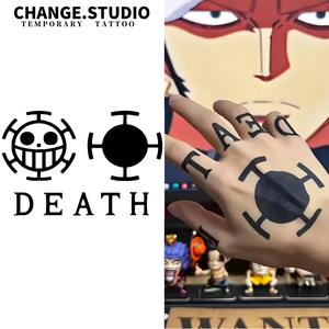 Hình Xăm Tạm Thời, Luật Nước Trafalgar D, Kéo Dài Trong 15 Ngày, Không Thấm Nước Và Chống Chà Xát. Miếng Dán Hình Xăm