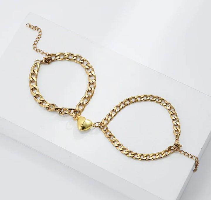 Product Introduction of Bracelets Titanium Sisik Naga Couple Tahan Karat Terlaris dengan Magnet Desain Gelang 5