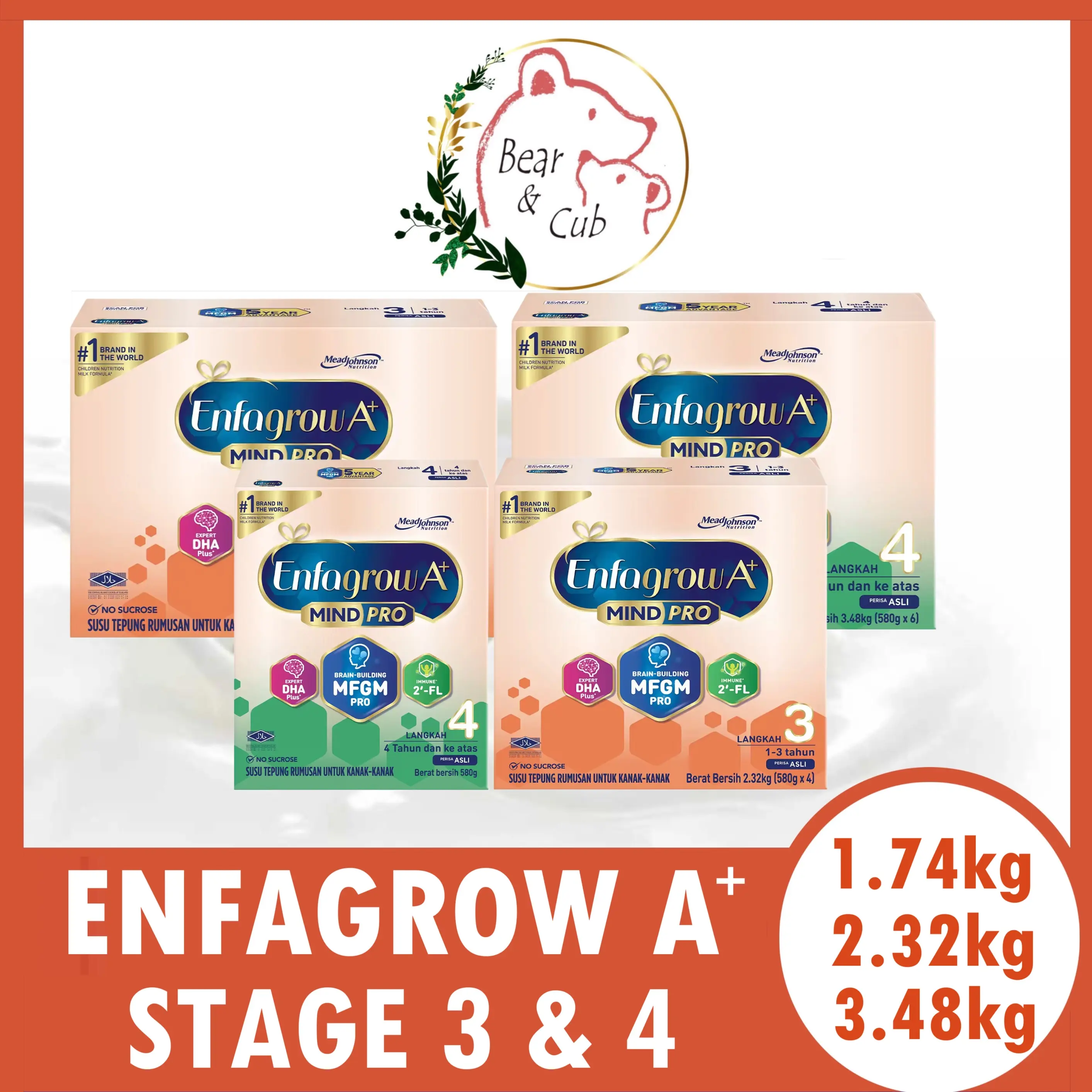 Enfagrow A+ MindPro 2'-FL Original - Stage 3 & 4