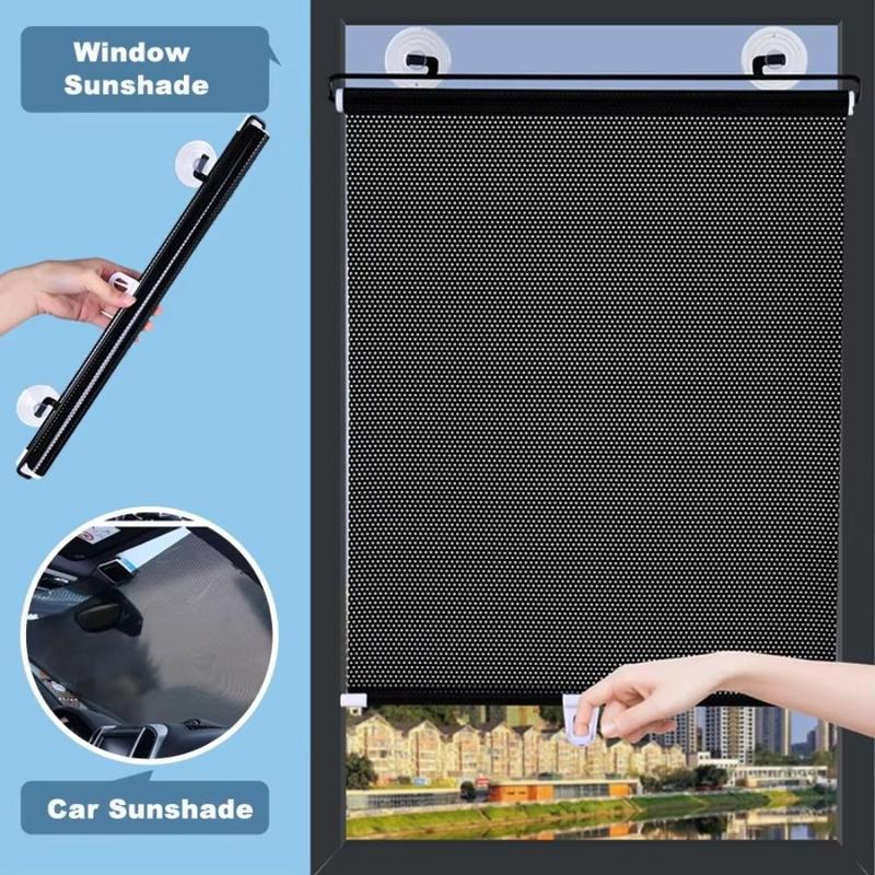Rèm cửa Không cần khoan Rèm cuốn Có thể di chuyển Có giác hút Rèm cuốn chống…