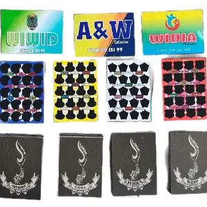 Gosokan boom 20 titik UDA BENTUK potongan belakang kartu logo isi 2000 dan 1000 kupon motif campur