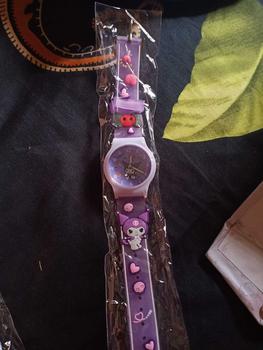 Product Review of Jam Tangan Anak Lucu Gelang Cinamorol Jam Tangan Karakter 3D Hello Kitty Kuromi Melody Mainan Anak from B**a 0