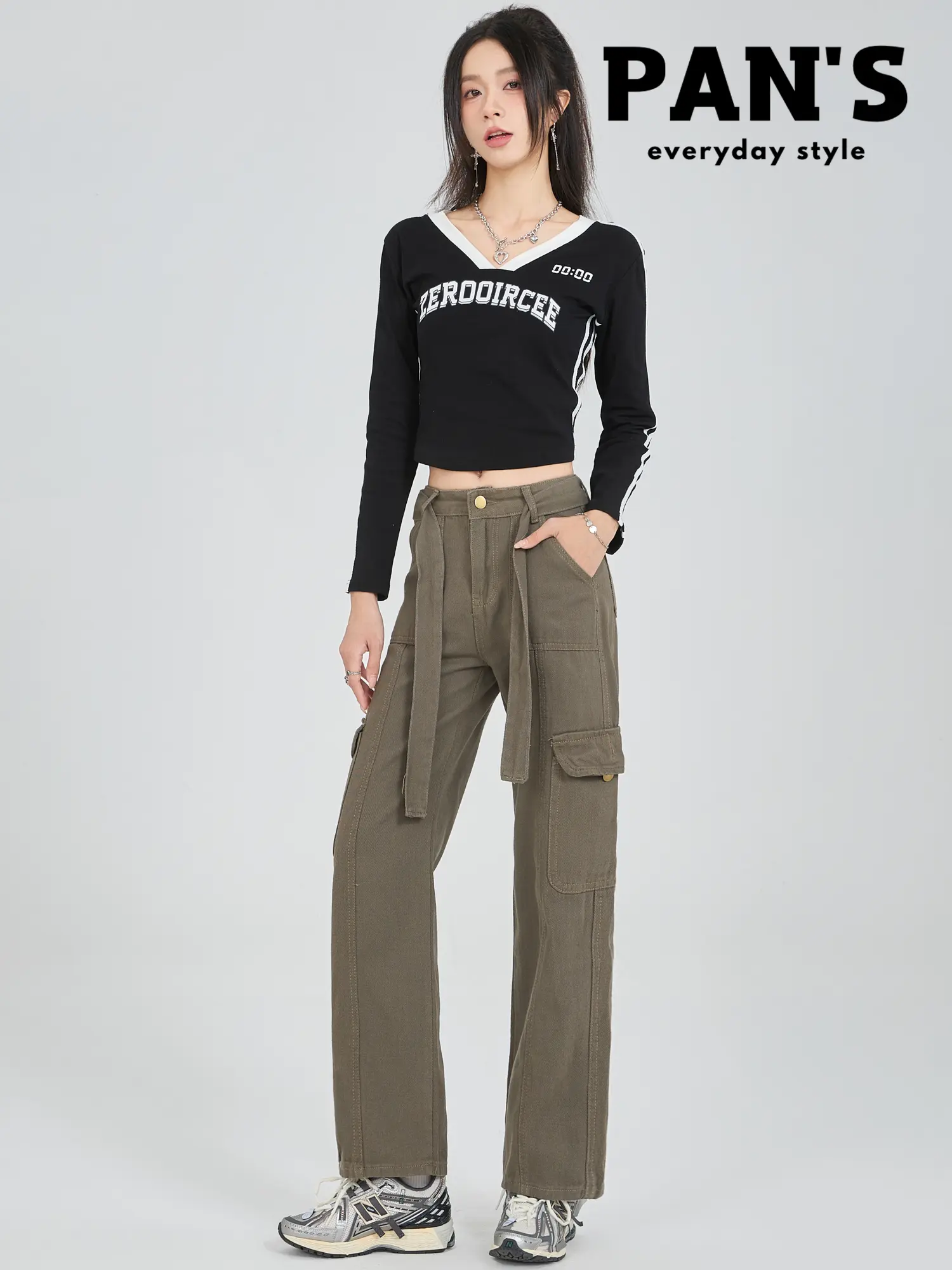 [ Tebus Murah ] Celana Jeans Wanita/Cargo/Celana Highwaist Cargo/Celana Panjang Boyfriend/Celana Fashion Korea Style