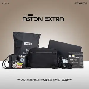 CAGHO ASTON EXTRA EXCLUSIVE | Slingbag Clutch Handbag | Anti Air | Anti Bara