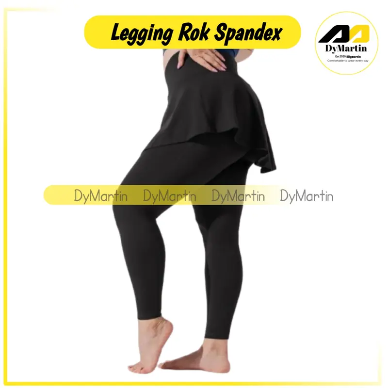 Dymartin - Legging Rok Olahraga Senam Gym Jogging / Legging Multifungsi Outdoor Indoor Multifungsi Sport Nyaman Di Pakai 0
