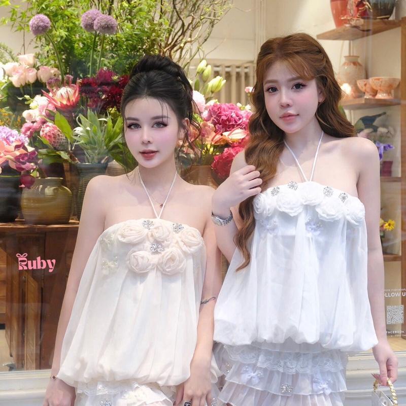 Áo quây cổ + chân váy có quần bảo hộ hàng cao cấp 0