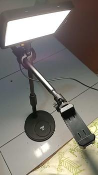 Product Review of TNW Overhead Stand Tripod Hp + Led Lampu Stand Holder Bracket 360° Overhead Tripod Lampu Phone Holder Fotografi from v**p 1