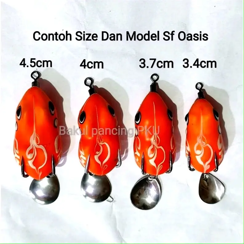 soft frog oasis lure. sofrok oasis. umpan casting 7