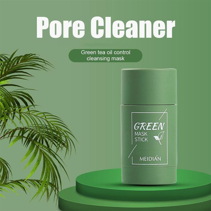 Solid Face Mask Stick, Green Tea, 40g, Oil Control, Cleansin - TikTok ...