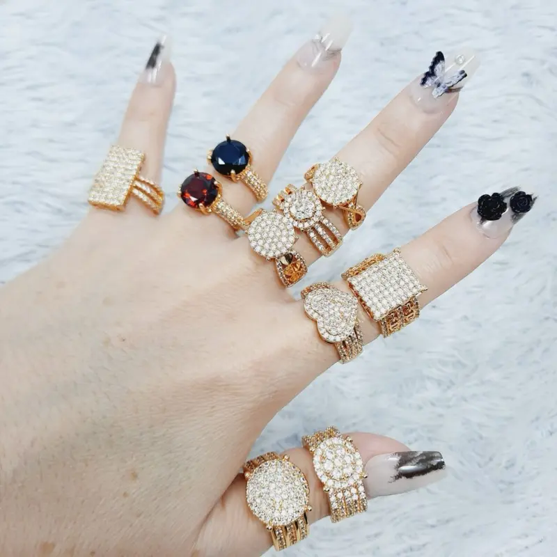 CINCIN MIX MODEL BLINK2 LAPIS EMAS ET.4 Rings