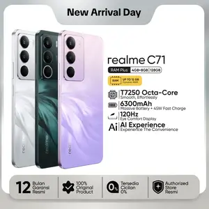 realme C71 4GB+8GB*|128GB | 6300mAh Massive Battery & 45W Fast Charge | 120Hz Eye Comfort Display | AI Experience | NFC