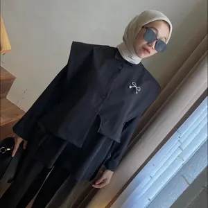 Jennie tapered vest Wanita