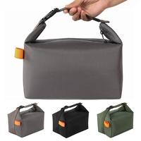 Gambar NIHONMART Tas Bekal Lunch Bag Besar Aluminium Tahan Panas Lunch Cooler Bag Alumunium Foil Tas Makan Serbaguna Thermal Cooler Bag - Tas Lunch Bag - Hitam dari nihonmart.id Kota Cimahi 3 Tokopedia
