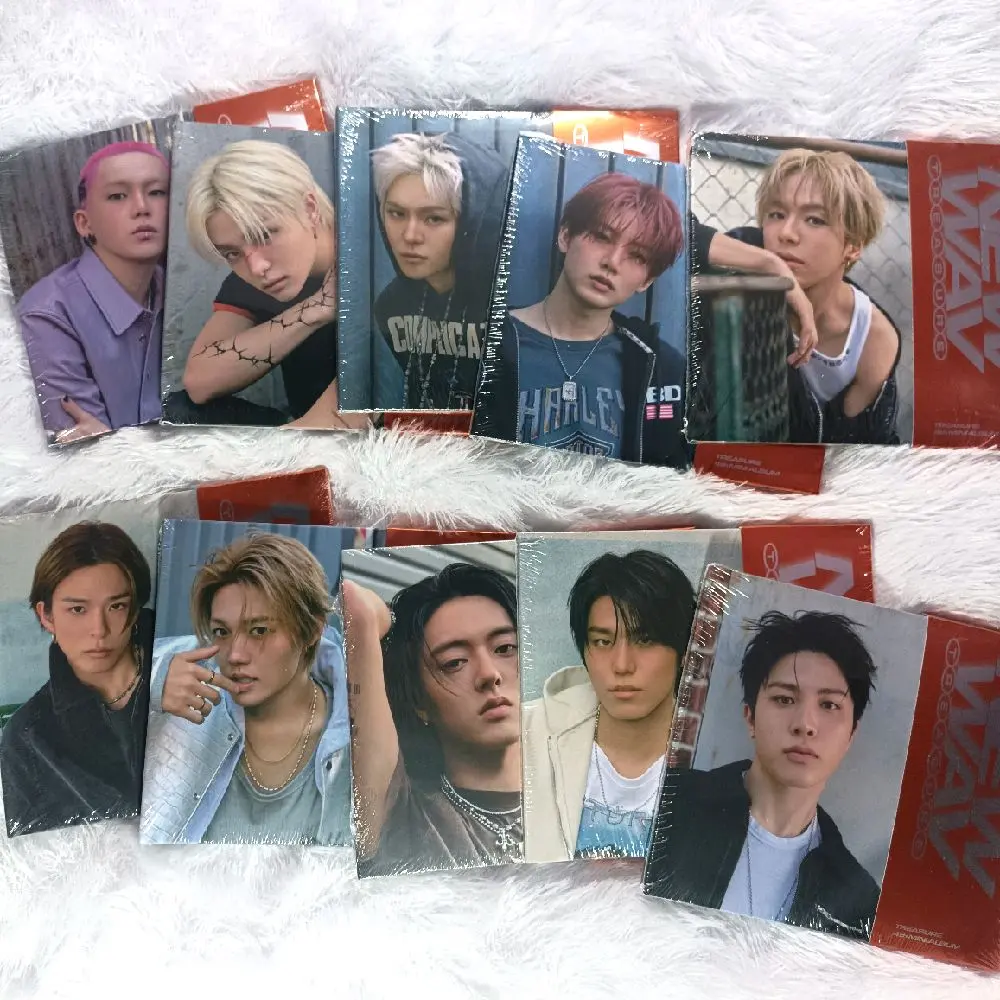 Treasure Album New Wav Raw Ver Sealed