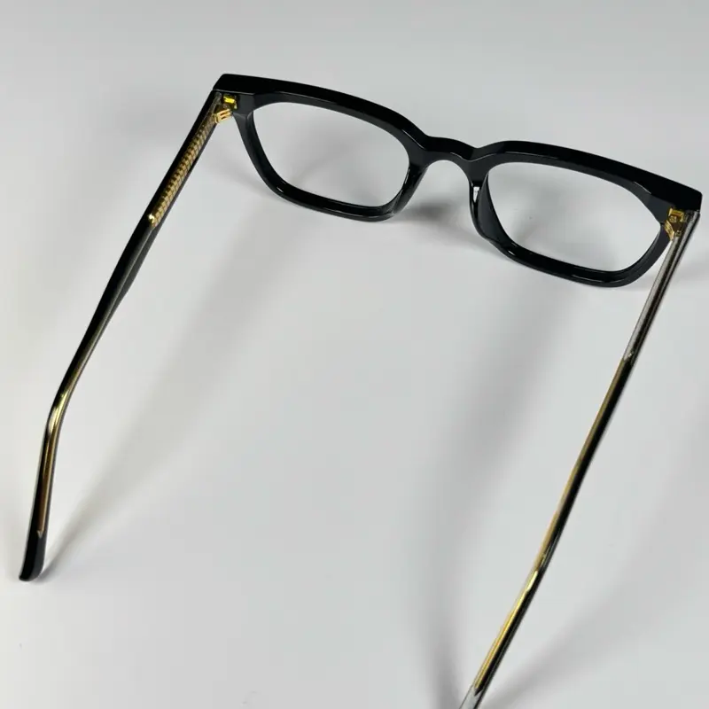 Kacamata kotak 2647 asetat premium blueray uniseks style terbaru eyewear Lensa Glasses 3