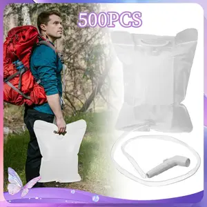 Outdoor Shower Head Hiking Mendaki Alat Mandi Outdoor 10 Liter Camping Kantong Mandi Portable Outdoor