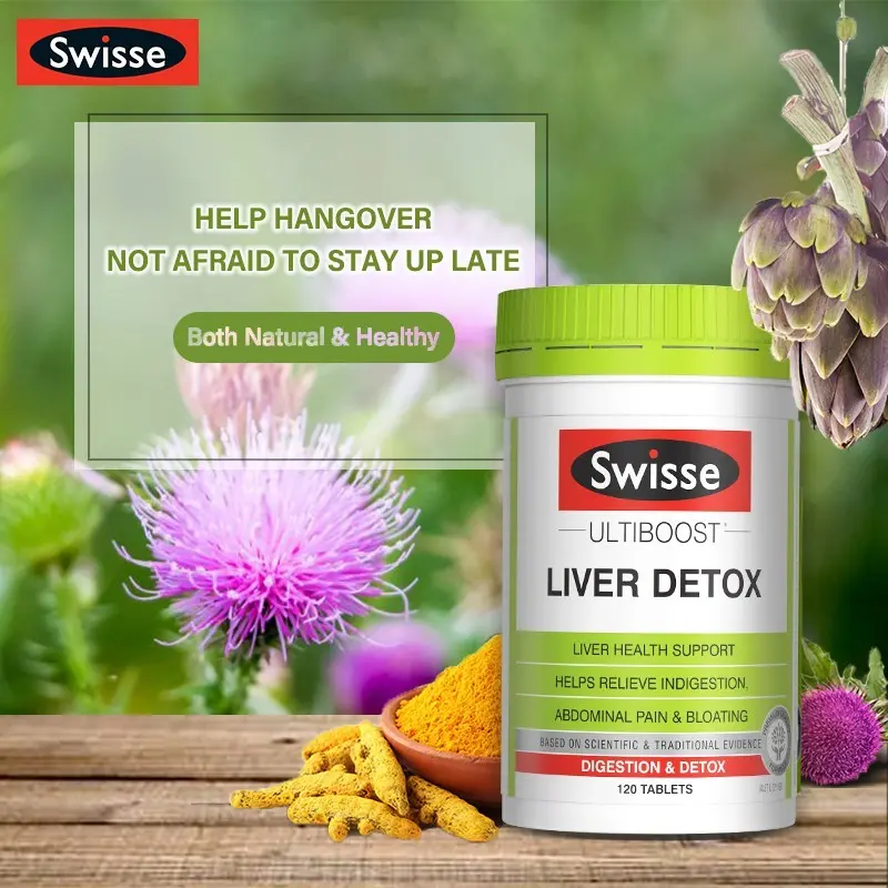 Swisse Ultiboost Liver Detox 120 film-coated tablets (Expiration date: 09/2026) [Delivery period: 5-10 days]