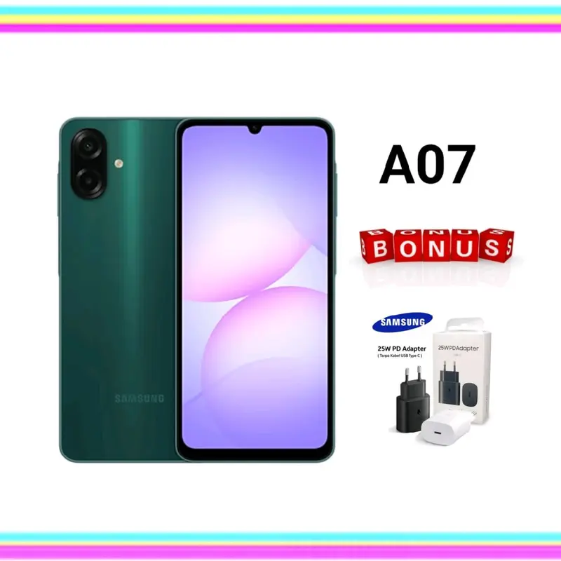 [ LIVE SPESIAL ] SAMSUNG GALAXY A07 4/64, 4/128, 6/128, & 8/256 NEW GARANSI RESMI