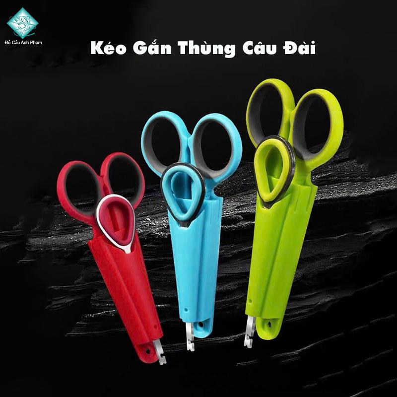 Kéo Gắn Thùng Câu Đài Cắt Thẻo Cắt Chì Đa Năng Kèm Gỡ Lưỡi PKN-53