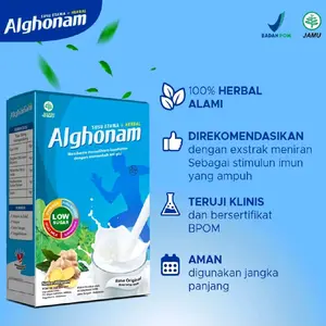 SUSU ETAWA ALGHONAM Kemasan 200 Gr dan Sachet Bubuk