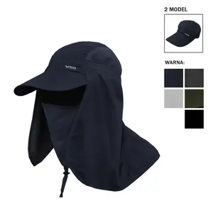Elfs Active - Topi Mancing anti UV Masker Jepang Outdoor Hat