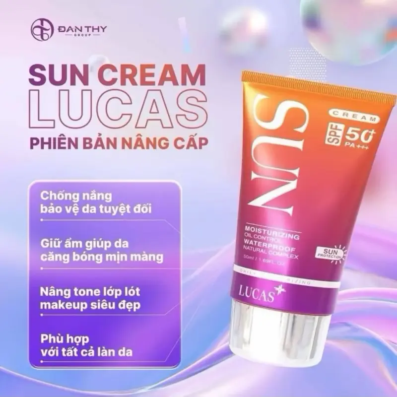 Kem chống nắng Lucas Đan Thy chính hãng